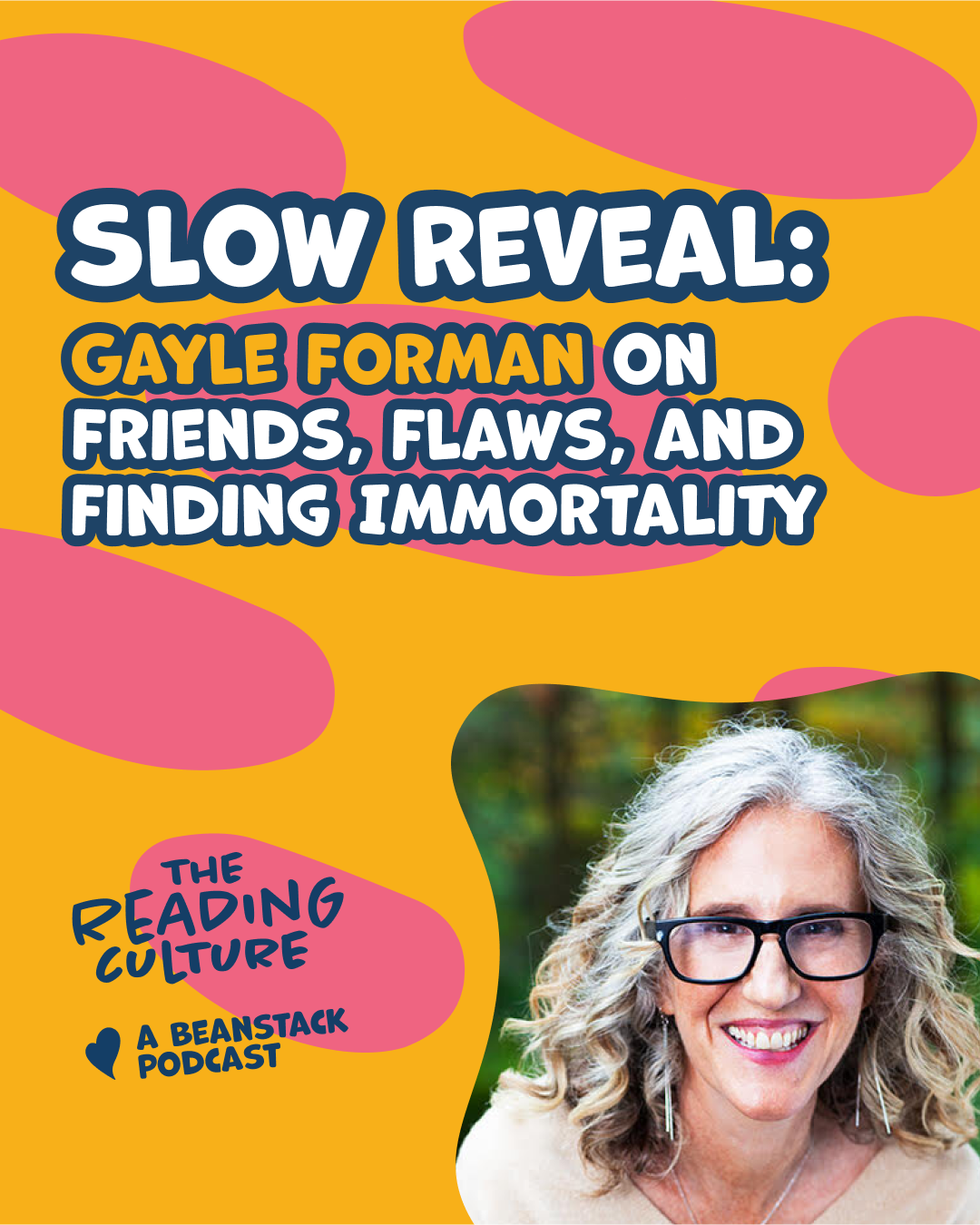 author gayle forman on the reading culture podcast