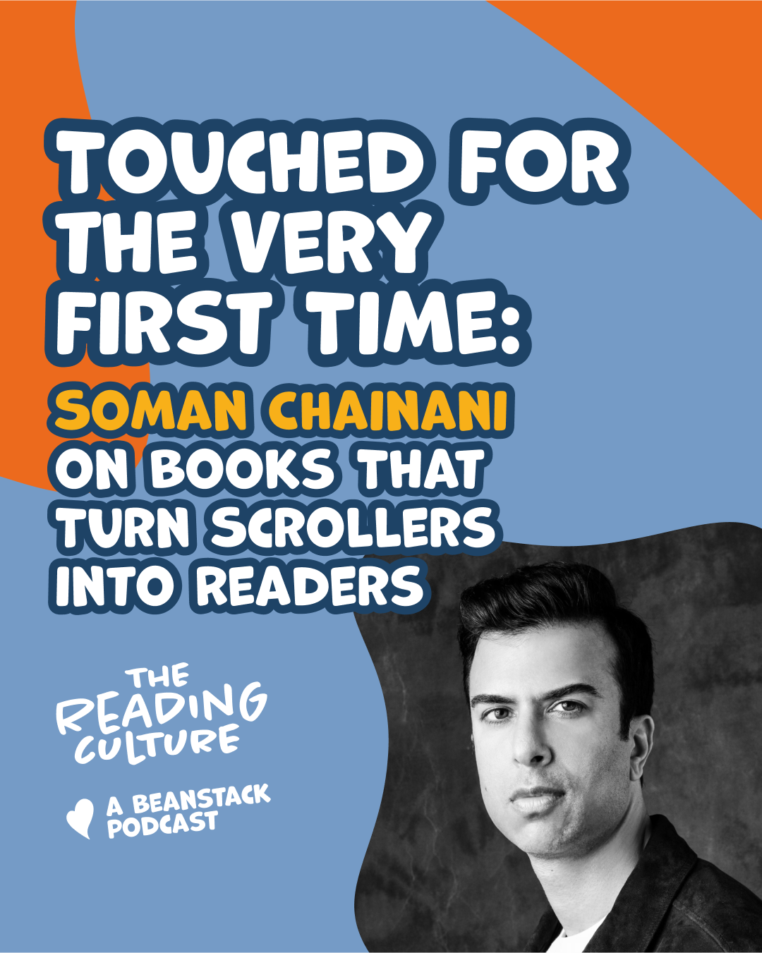 author Soman Chainani on the reading culture podcast